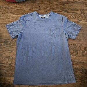 Tahari Light Blue Short Sleeve Shirt